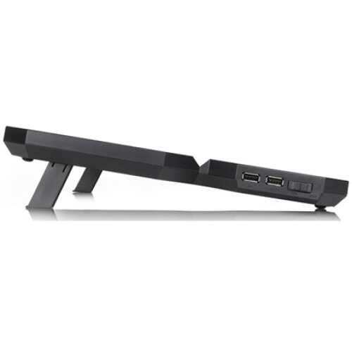 Deepcool , Multicore x6 , Notebook cooler up to 15.6 , 380X295X24mm mm , 900g g , Black