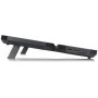 Deepcool , Multicore x6 , Notebook cooler up to 15.6 , 380X295X24mm mm , 900g g , Black
