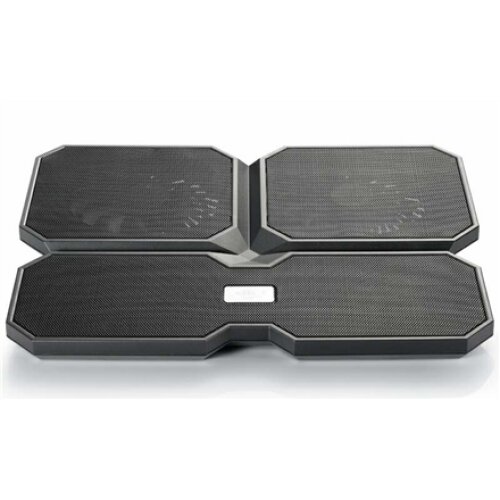 Deepcool , Multicore x6 , Notebook cooler up to 15.6 , 380X295X24mm mm , 900g g , Black