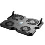 Deepcool , Multicore x6 , Notebook cooler up to 15.6 , 380X295X24mm mm , 900g g , Black