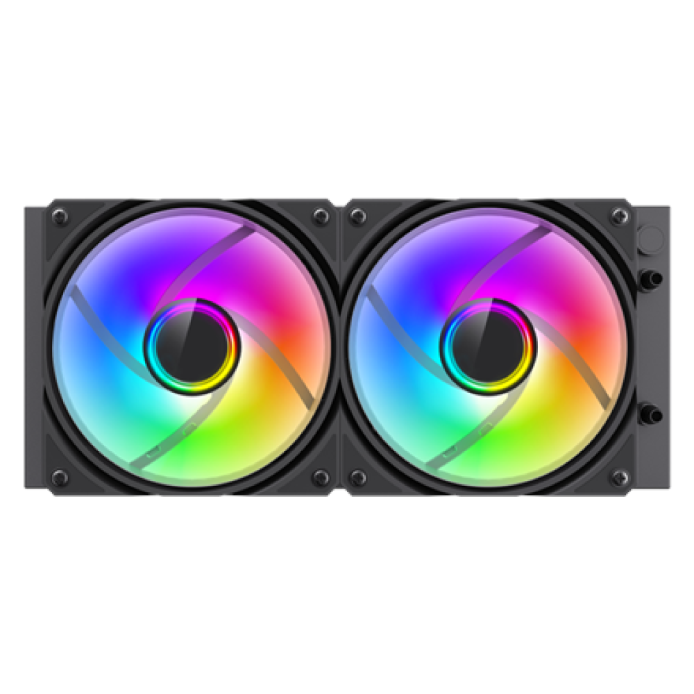 Gamemax CPU Liquid Cooler , ICEBURG 240 INFINITY , Black