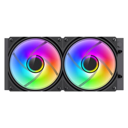 Gamemax CPU Liquid Cooler , ICEBURG 240 INFINITY , Black