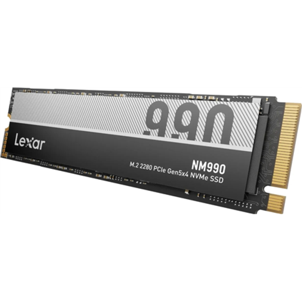Lexar SSD , NM990 , 4000 GB , SSD form factor M.2 2280 , Solid-state drive interface PCIe Gen 5x4 , Read speed 14000 MB/s , Write speed 11000 MB/s