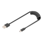 Digitus , USB 2.0 Type A to USB C Spiral Cable , AK-300430-006-S , USB-A to USB-C USB 2.0 Type A, plug , USB C, plug