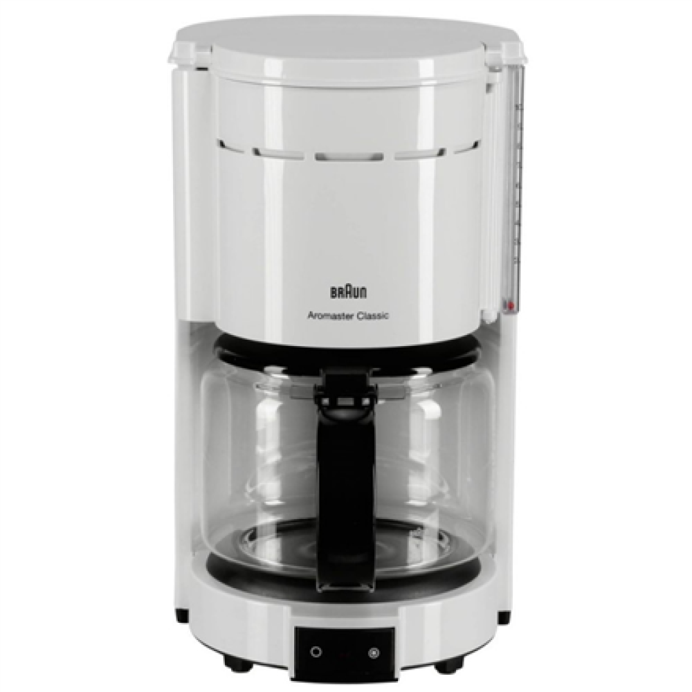 Braun KF 47/1 coffee machine white , Braun