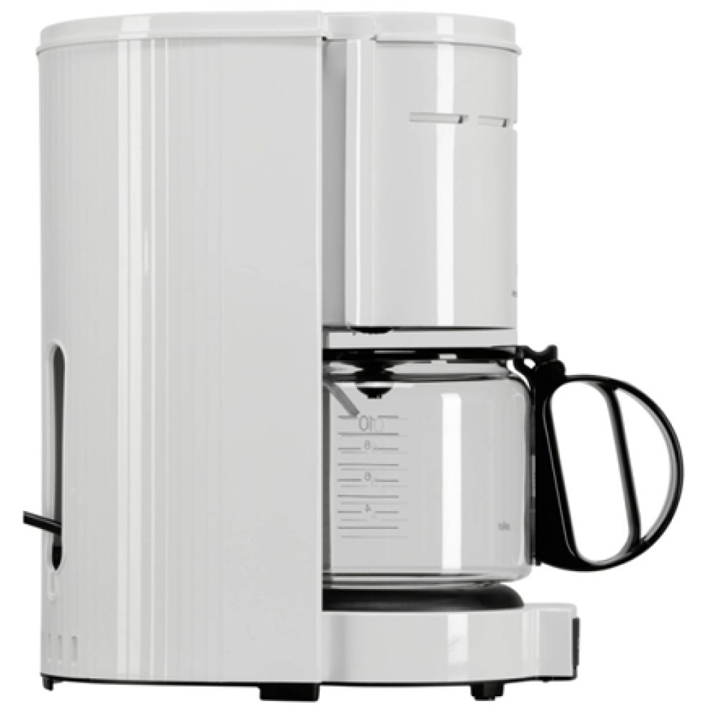 Braun KF 47/1 coffee machine white , Braun