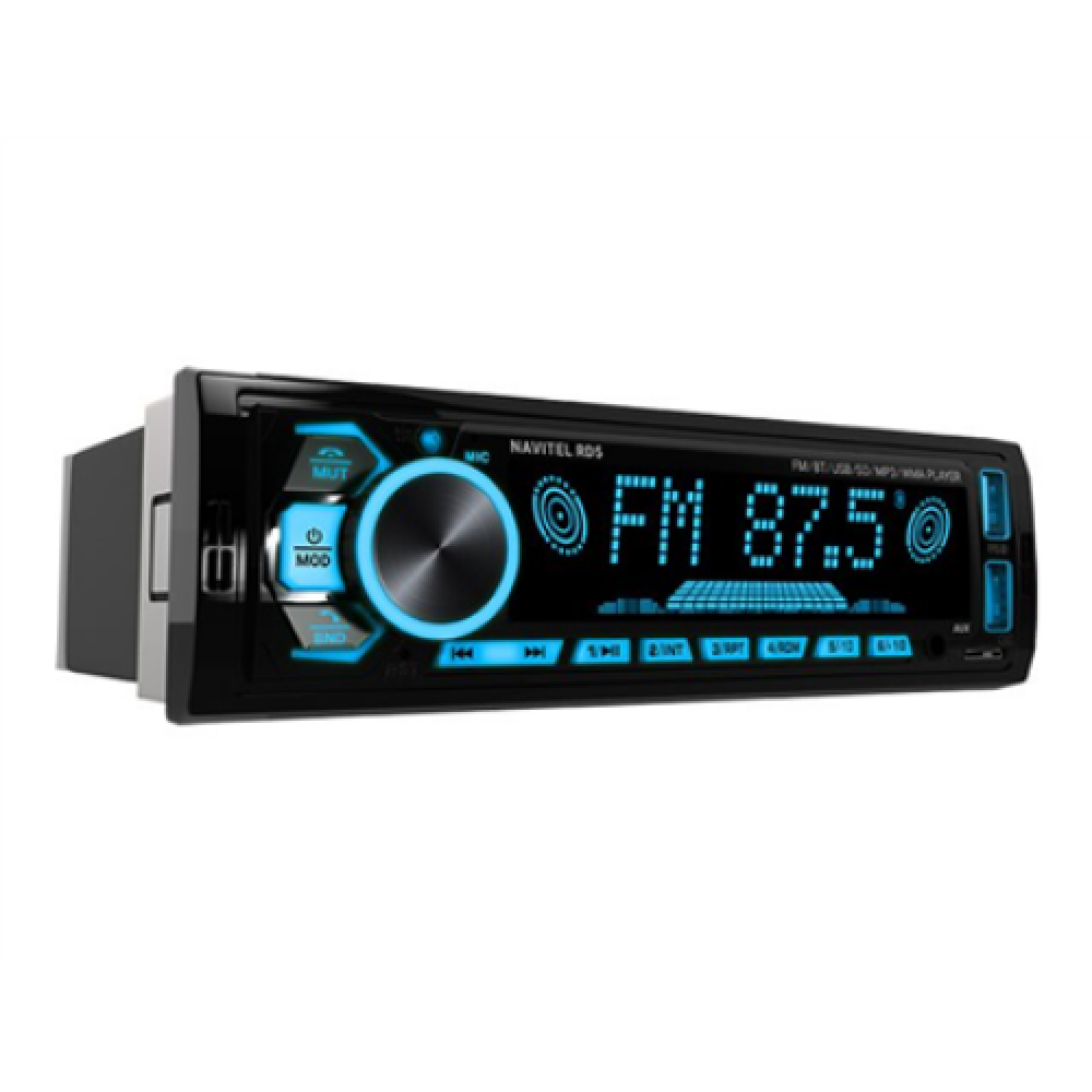 Navitel , RD5 , No , 4 х 50 W , No , Media Receiver with USB, Bluetooth