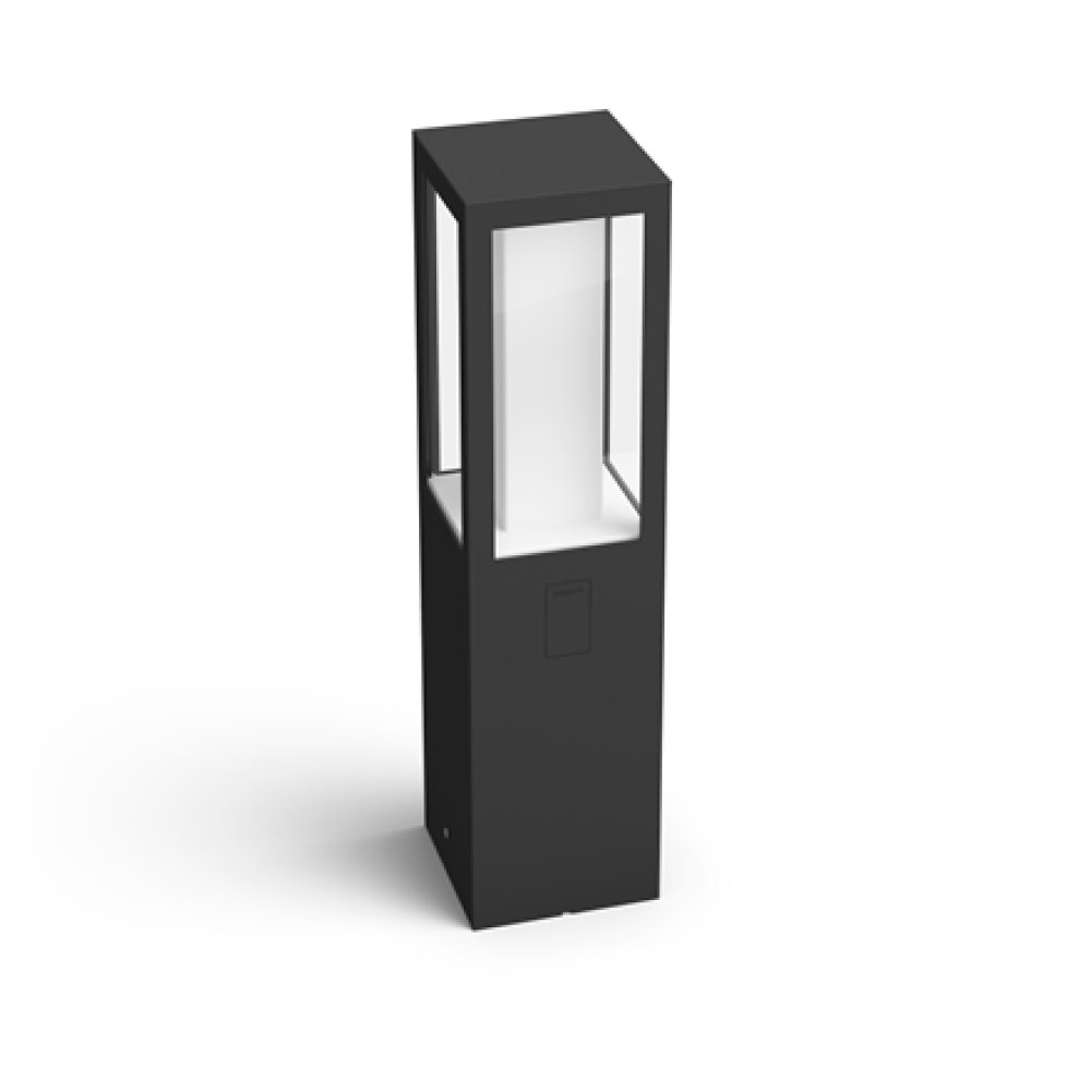 Philips Hue WCA Impress Outdoor Pedestal Lantern , 8 W , 2000-6500 Hue White Colour Ambiance