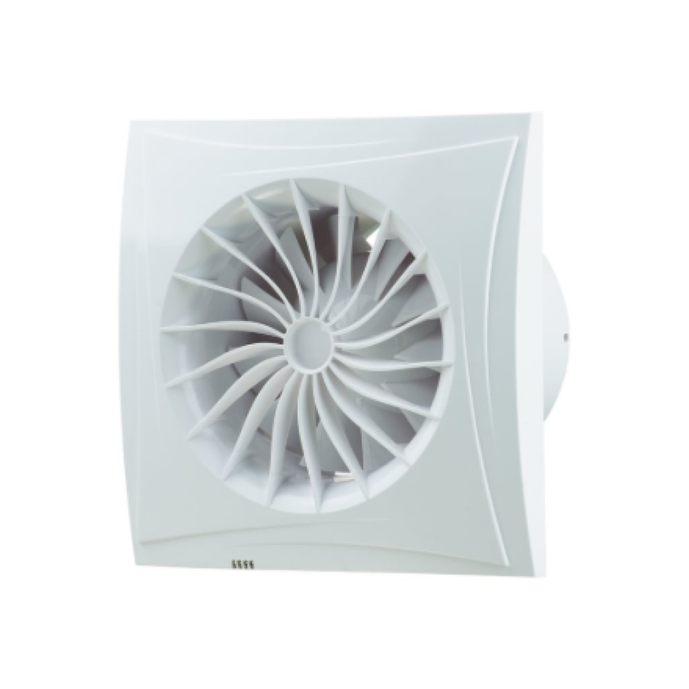 Blaugerg Fan , Sileo 125 , Extractor Fan , Diameter 12.5 cm , Number of speeds 1 , White