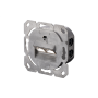 Digitus CAT 6A Class EA network outlet,shielded,2xRJ45,LSA pure white, flush mount, horizontal cable install. Digitus CAT 6A Class EA network outlet, shielded The CAT 6A network outlets from DIGITUS are design compatible with common switch programmes. It 