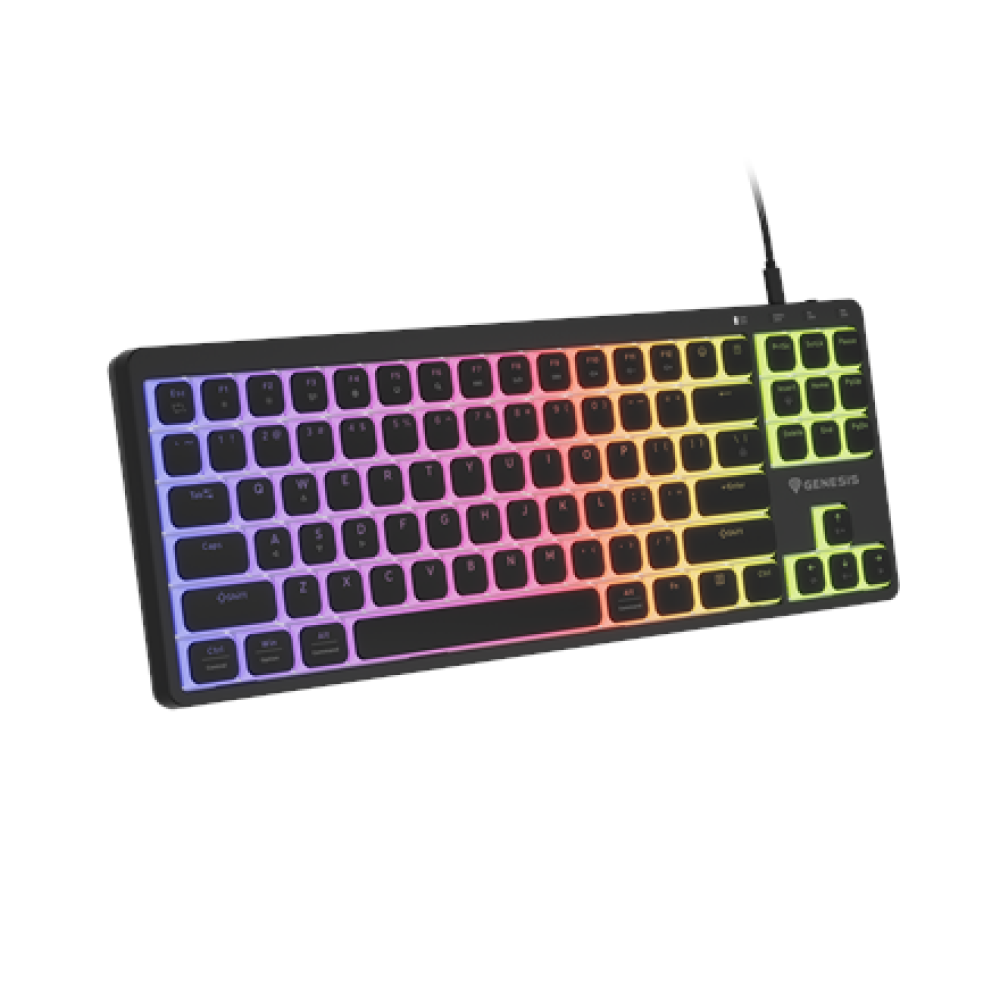 Genesis Thor 430 TKL , Gaming Keyboard , Wired , US , Linear , Black