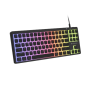 Genesis Thor 430 TKL , Gaming Keyboard , Wired , US , Linear , Black