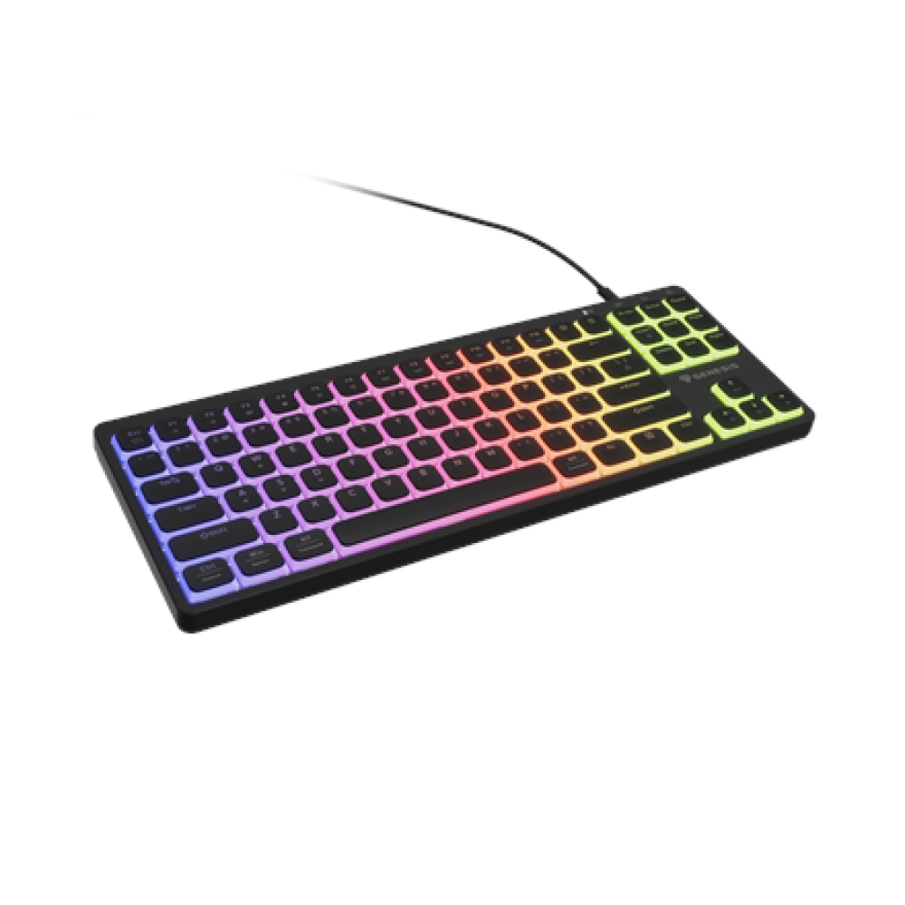 Genesis Thor 430 TKL , Gaming Keyboard , Wired , US , Linear , Black