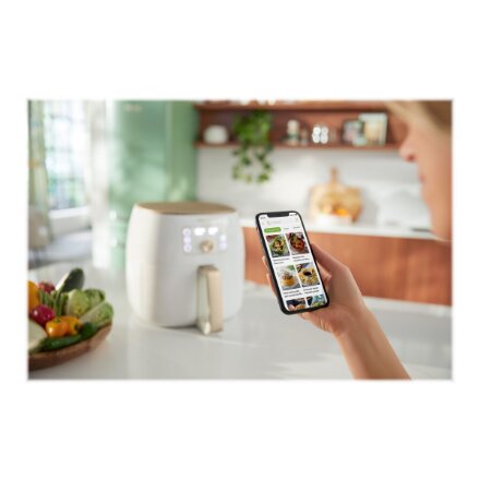 Philips , Airfryer XXL , HD9870/20 Premium , Power 2225 W , Capacity 7.3 L , Smart Sensing Technology , White Champagne
