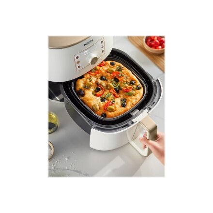 Philips , Airfryer XXL , HD9870/20 Premium , Power 2225 W , Capacity 7.3 L , Smart Sensing Technology , White Champagne