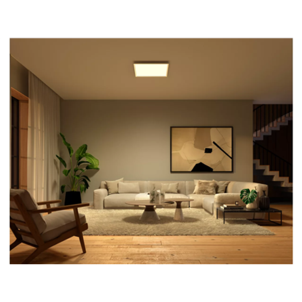 Philips Hue Surimu Square Panel Light, 60 x 60 cm , 2000-6500 Hue White Color Ambiance
