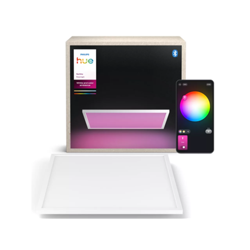 Philips Hue Surimu Square Panel Light, 60 x 60 cm , 2000-6500 Hue White Color Ambiance
