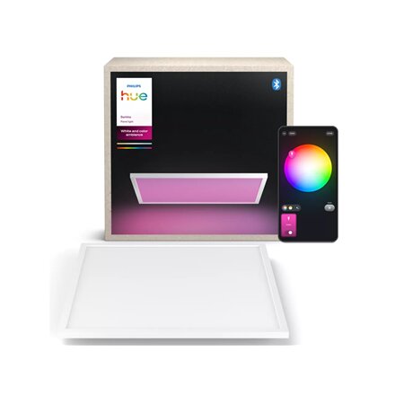 Philips Hue Surimu Square Panel Light, 60 x 60 cm , 2000-6500 Hue White Color Ambiance