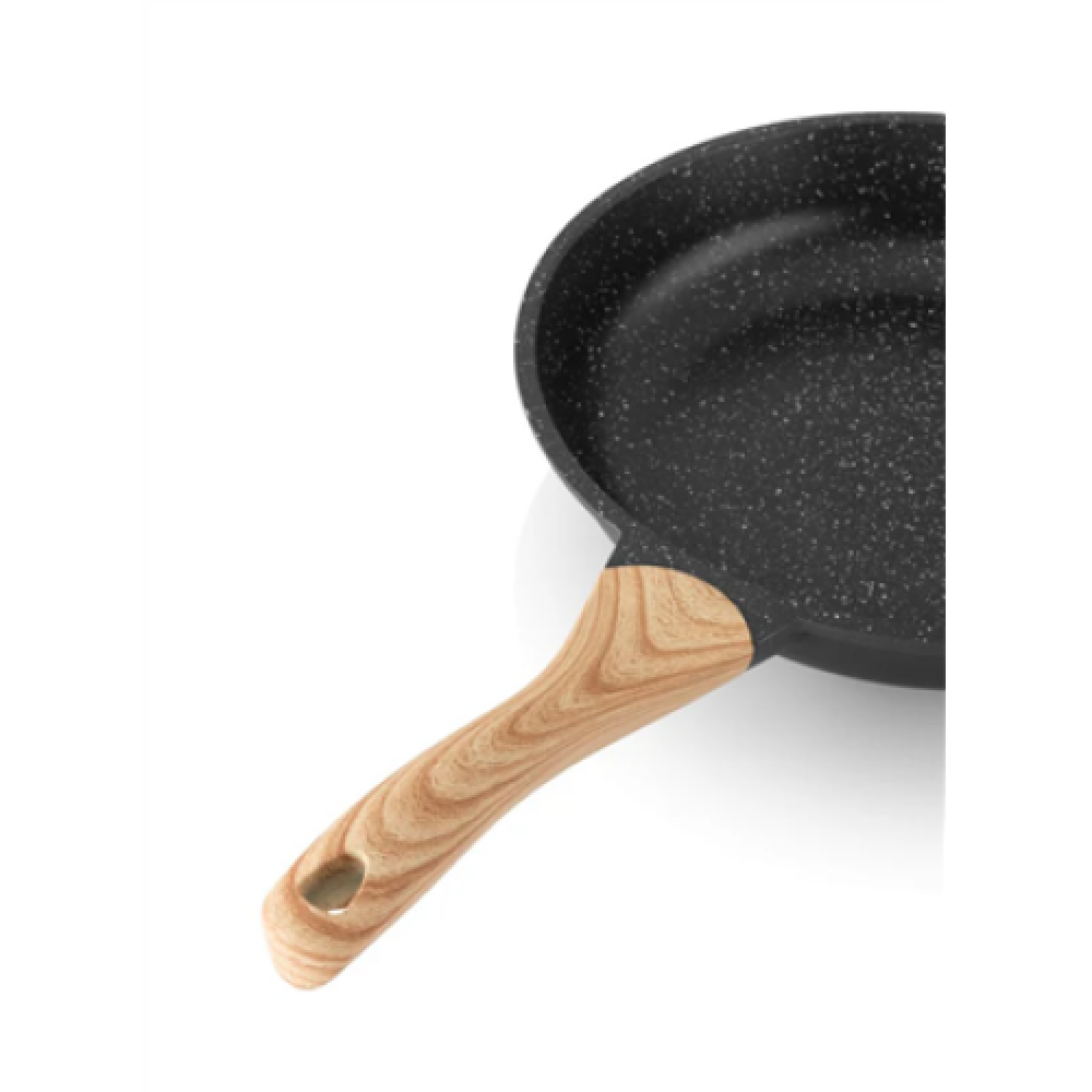 ETA Pan , ETA692990000 TITANIUM II , Universal , Diameter 28 cm , Electric, induction, gas, glass ceramics , Suitable for induction hob , Fixed handle , Black