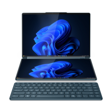 Lenovo Yoga Book 9 14IAH10 , Tidal Teal , 2x14 , OLED , Touchscreen , 2.8K WQXGA+ , 2880 x 1800 pixels , Intel Core Ultra 7 , 255H , 32 GB , Soldered LPDDR5x , Solid-state drive capacity 1000 GB , Intel Arc 140T GPU , Windows 11 Pro , 802.11be , Bluetooth