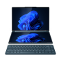 Lenovo Yoga Book 9 14IAH10 , Tidal Teal , 2x14 , OLED , Touchscreen , 2.8K WQXGA+ , 2880 x 1800 pixels , Intel Core Ultra 7 , 255H , 32 GB , Soldered LPDDR5x , Solid-state drive capacity 1000 GB , Intel Arc 140T GPU , Windows 11 Pro , 802.11be , Bluetooth