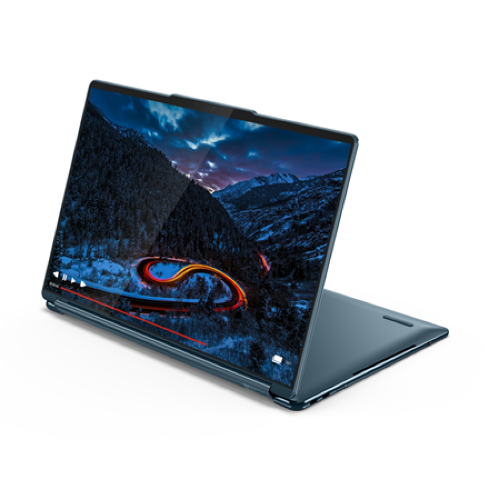 Lenovo Yoga Book 9 14IAH10 , Tidal Teal , 2x14 , OLED , Touchscreen , 2.8K WQXGA+ , 2880 x 1800 pixels , Intel Core Ultra 7 , 255H , 32 GB , Soldered LPDDR5x , Solid-state drive capacity 1000 GB , Intel Arc 140T GPU , Windows 11 Pro , 802.11be , Bluetooth
