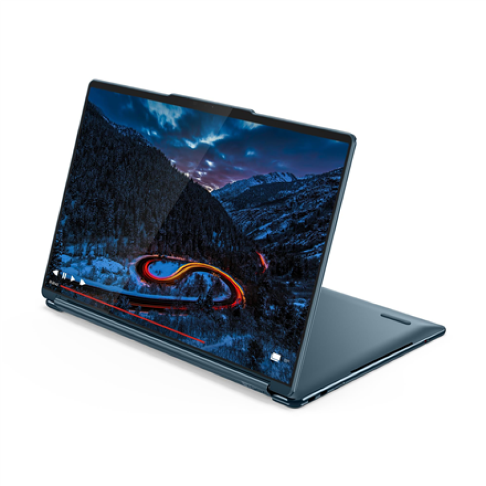 Lenovo Yoga Book 9 14IAH10 , Tidal Teal , 2x14 , OLED , Touchscreen , 2.8K WQXGA+ , 2880 x 1800 pixels , Intel Core Ultra 7 , 255H , 32 GB , Soldered LPDDR5x , Solid-state drive capacity 1000 GB , Intel Arc 140T GPU , Windows 11 Pro , 802.11be , Bluetooth