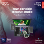 Lenovo Yoga Book 9 14IAH10 , Tidal Teal , 2x14 , OLED , Touchscreen , 2.8K WQXGA+ , 2880 x 1800 pixels , Intel Core Ultra 7 , 255H , 32 GB , Soldered LPDDR5x , Solid-state drive capacity 1000 GB , Intel Arc 140T GPU , Windows 11 Pro , 802.11be , Bluetooth