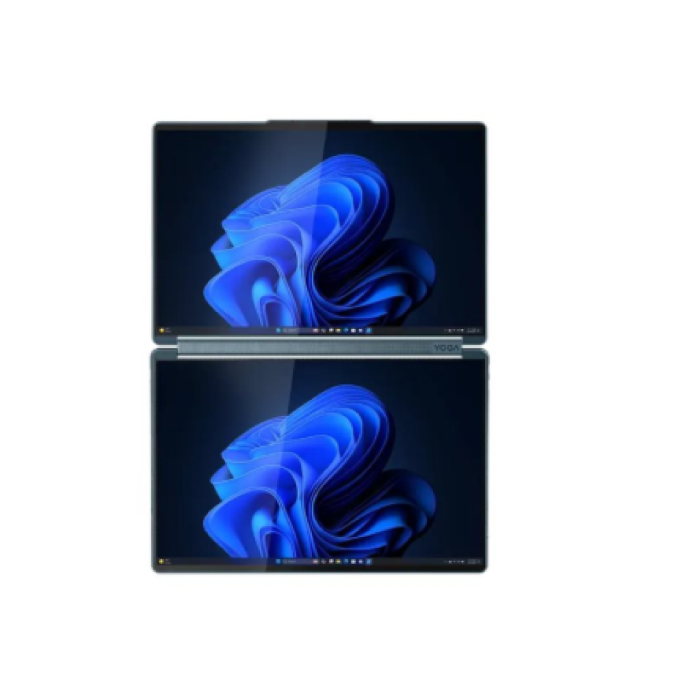 Lenovo Yoga Book 9 14IAH10 , Tidal Teal , 2x14 , OLED , Touchscreen , 2.8K WQXGA+ , 2880 x 1800 pixels , Intel Core Ultra 7 , 255H , 32 GB , Soldered LPDDR5x , Solid-state drive capacity 1000 GB , Intel Arc 140T GPU , Windows 11 Pro , 802.11be , Bluetooth