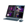Lenovo Yoga Book 9 14IAH10 , Tidal Teal , 2x14 , OLED , Touchscreen , 2.8K WQXGA+ , 2880 x 1800 pixels , Intel Core Ultra 7 , 255H , 32 GB , Soldered LPDDR5x , Solid-state drive capacity 1000 GB , Intel Arc 140T GPU , Windows 11 Pro , 802.11be , Bluetooth
