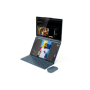 Lenovo Yoga Book 9 14IAH10 , Tidal Teal , 2x14 , OLED , Touchscreen , 2.8K WQXGA+ , 2880 x 1800 pixels , Intel Core Ultra 7 , 255H , 32 GB , Soldered LPDDR5x , Solid-state drive capacity 1000 GB , Intel Arc 140T GPU , Windows 11 Pro , 802.11be , Bluetooth