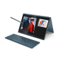 Lenovo Yoga Book 9 14IAH10 , Tidal Teal , 2x14 , OLED , Touchscreen , 2.8K WQXGA+ , 2880 x 1800 pixels , Intel Core Ultra 7 , 255H , 32 GB , Soldered LPDDR5x , Solid-state drive capacity 1000 GB , Intel Arc 140T GPU , Windows 11 Pro , 802.11be , Bluetooth