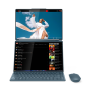 Lenovo Yoga Book 9 14IAH10 , Tidal Teal , 2x14 , OLED , Touchscreen , 2.8K WQXGA+ , 2880 x 1800 pixels , Intel Core Ultra 7 , 255H , 32 GB , Soldered LPDDR5x , Solid-state drive capacity 1000 GB , Intel Arc 140T GPU , Windows 11 Pro , 802.11be , Bluetooth
