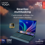 Lenovo Yoga Book 9 14IAH10 , Tidal Teal , 2x14 , OLED , Touchscreen , 2.8K WQXGA+ , 2880 x 1800 pixels , Intel Core Ultra 7 , 255H , 32 GB , Soldered LPDDR5x , Solid-state drive capacity 1000 GB , Intel Arc 140T GPU , Windows 11 Pro , 802.11be , Bluetooth