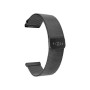 Fixed , Mesh Strap with Quick Release 18mm for smartwatch , Black