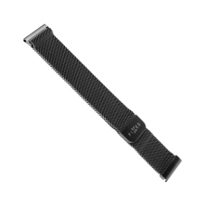 Fixed , Mesh Strap with Quick Release 18mm for smartwatch , Black