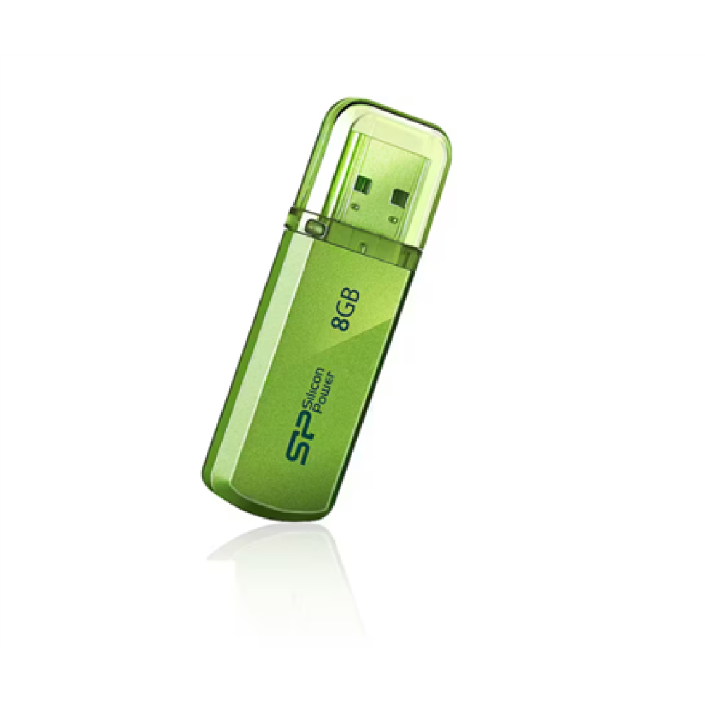 Silicon Power , Helios 101 , 8 GB , USB Type-A , Green