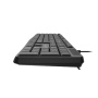 Natec , Keyboard , Nautilus NKL-1950 , Keyboard , Wired , US , Black