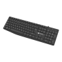 Natec , Keyboard , Nautilus NKL-1950 , Keyboard , Wired , US , Black , USB Type-A , 390 g