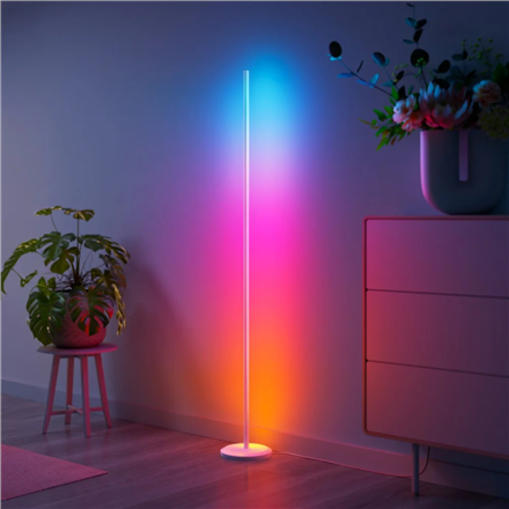 Nanoleaf Floor Lamp Smart Matter WiFi 1700Lm RGBW, White , 22 W , 16M+ colours