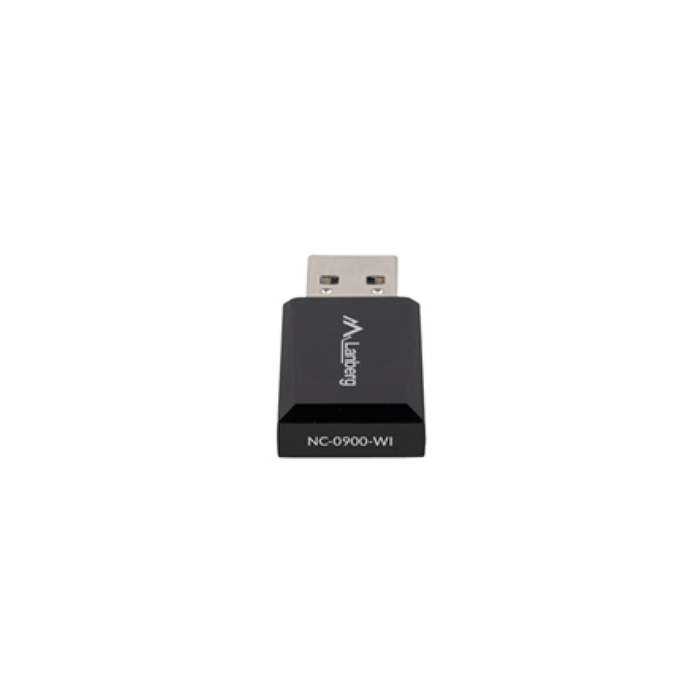 Lanberg USB Adapter Wireless Network Card, NC-0900-WI, USB 2.0 Dual Band AX900
