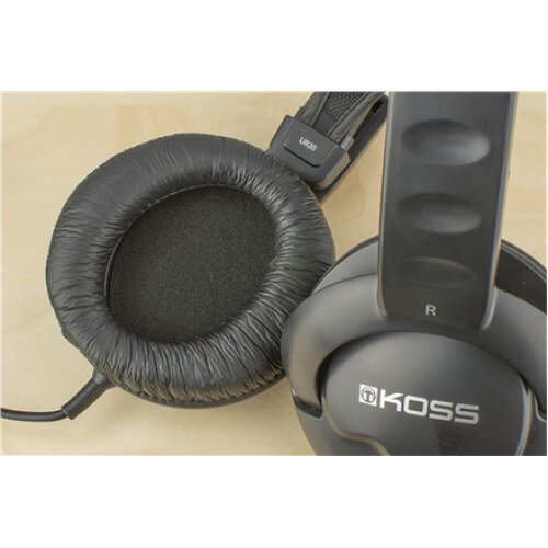 Koss , Headphones DJ Style , UR20 , Wired , On-Ear , Black , Noise canceling