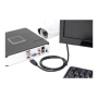 Digitus HDMI High Speed with Ethernet Connection Cable , DB-330123-020-S , 2 m