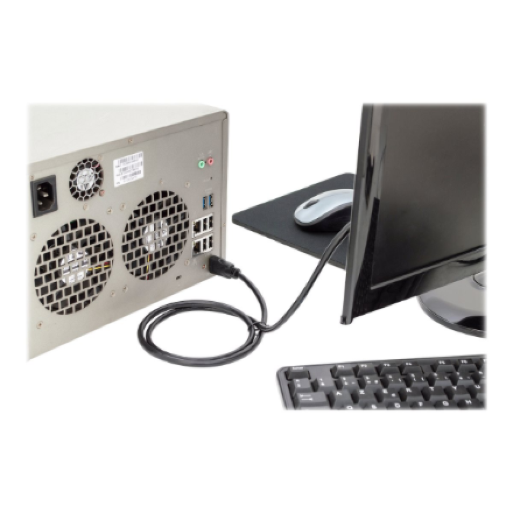 Digitus HDMI High Speed with Ethernet Connection Cable , DB-330123-020-S , 2 m