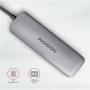 AXAGON SuperSpeed USB-C COMBO 5in1 hub , HMC-HCR3A