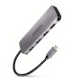 AXAGON SuperSpeed USB-C COMBO 5in1 hub , HMC-HCR3A