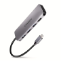 AXAGON SuperSpeed USB-C COMBO 5in1 hub , HMC-HCR3A