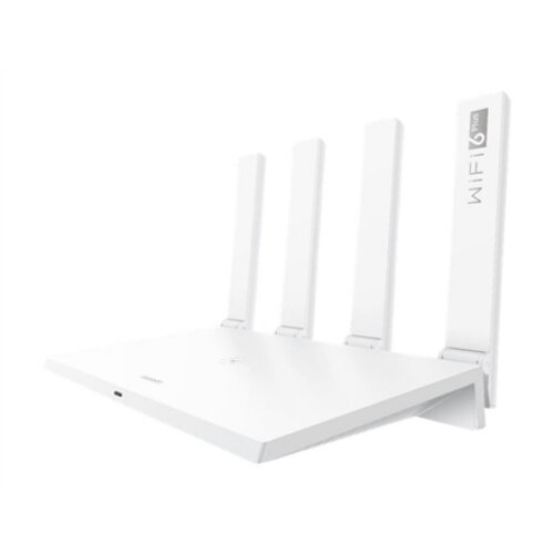Huawei WiFi AX3 802.11ax 574+2402 Mbit/s 10/100/1000 Mbit/s Ethernet LAN (RJ-45) ports 4 Mesh Support Yes MU-MiMO Yes No mobile broadband Antenna type External