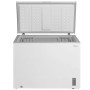 Midea Freezer , MDRC345FZE01 , Energy efficiency class E , Chest , Free standing , Height 85 cm , Total net capacity 249 L , Display , White