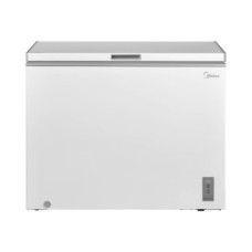 Midea Freezer , MDRC345FZE01 , Energy efficiency class E , Chest , Free standing , Height 85 cm , Total net capacity 249 L , Display , White